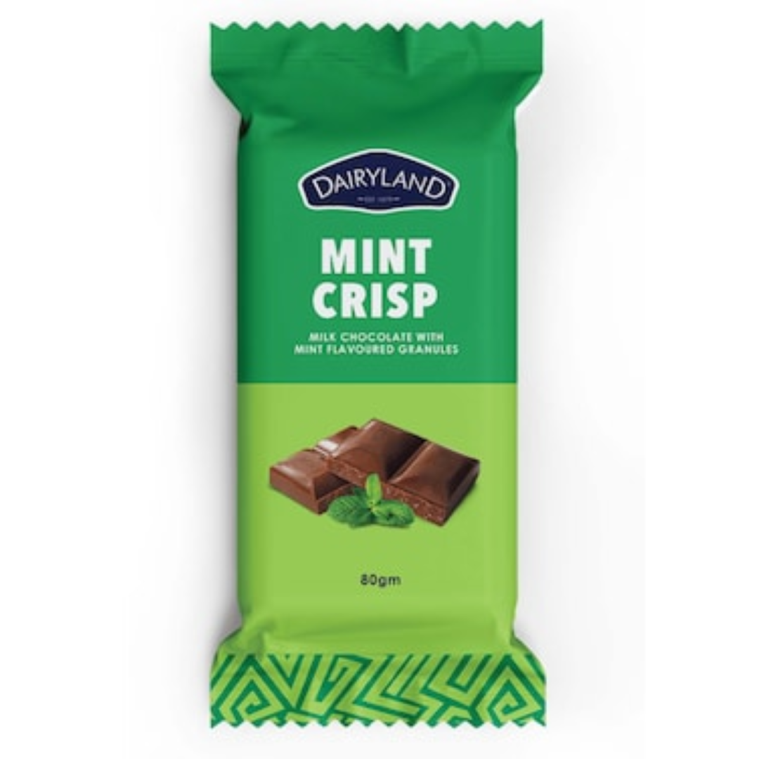 DAIRYLAND MINT CRUNCH CHOC 80G